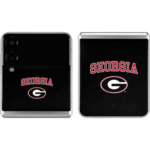 University of Georgia Collegiate Text Galaxy Z Flip4 5G Skin